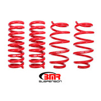 BMR 08-18 Dodge Challenger Rear Lowering Springs 1.25in Drop Performance Version - Red