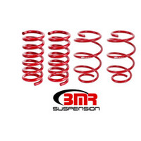 BMR 15-17 S550 Mustang Performance Version Lowering Springs (Set Of 4) - Red