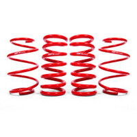 BMR 18-20 S550 Mustang GT MagneRide/15-20 GT350 Lowering Spring Set of Rear only - Red