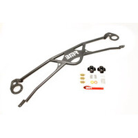 BMR 2010 5th Gen Camaro Front 2-Point Strut Tower Brace - Black Hammertone