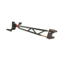 BMR 93-02 F-Body w/ DSL Torque Arm Tunnel Mount (For Stock Exhaust) - Black Hammertone