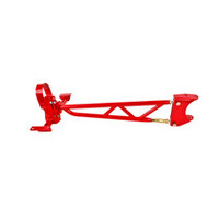 BMR 93-02 F-Body w/o DSL Torque Arm Tunnel Mount (For Stock Exhaust) - Red