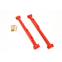 BMR 91-96 B-Body Non-Adj. Extended Length Lower Control Arms (Polyurethane) - Red