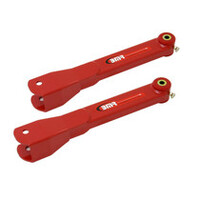 BMR 10-15 5th Gen Camaro Non-Adj. Rear Trailing Arms (Polyurethane) - Black Hammertone