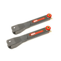 BMR 10-15 5th Gen Camaro Non-Adj. Rear Trailing Arms (Polyurethane) - Red