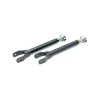 10-15 5th Gen Camaro Trailing Arms Rear w/ Single Adj. Rod Ends - Black Hammertone