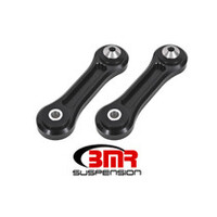 BMR 15-17 S550 Mustang Rear Lower Control Arms Vertical Link (Delrin/Bearing) - Black