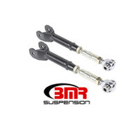 BMR 16-17 6th Gen Camaro Lower Trailing Arms w/ Single Adj. Rod Ends - Black Hammertone