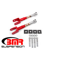 BMR 15-17 S550 Mustang Rear On-Car Adj. Rod Ends Toe Rods - Black Hammertone