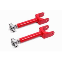 BMR 78-87 G-Body Upper Control Arms DOM Single Adj Rod Ends - Red