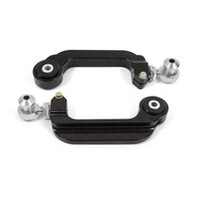 BMR 15-18 S550 Mustang Billet Aluminum Camber Links Adjustable (Poly/Rod ends) - Black Anodized