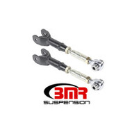 BMR 16-17 6th Gen Camaro Upper Trailing Arms w/ Single Adj. Rod Ends - Black Hammertone