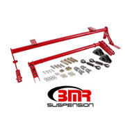 BMR 05-14 S197 Mustang Rear Bolt-On Hollow 35mm Xtreme Anti-Roll Bar Kit (Polyurethane) - Red