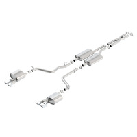 Borla 11-14 Dodge Challenger 3.6L AT/MT RWD 2Dr Single Split Rear Exit Rectangle Tip Catback Exhaust