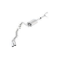 Borla Touring Cat Back 15-16 Chevy Tahoe 5.3L V8 2.75in, 2.25in Dual Same Side Exit 4in Tips