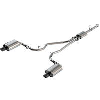 Borla 2020 Ford Explorer Limited Ecoboost 2.3L 2.25in S-type Exhaust - Black Chrome Tips