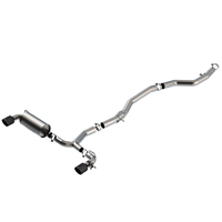 Borla 2020 Toyota Supra GR 3.0L I6 3in ATAK Catback Exhaust - Carbon Fiber Tips