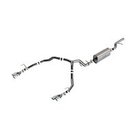 Borla 21-22 Chevrolet Tahoe 5.3L V8 2/4WD 4DR 3.00in/2.75in Touring Cat-Back Exhaust w/ Chrome Tips