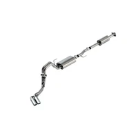 Borla F-150 2021 5.0L 4dr CC SB EC STB Lariat/KR/Platinum/LTD 3/2.25 DSE Cat-Back Touring CHR Tips