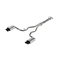 Borla 19-22 Ford Explorer 3.0L V6 AT AWD 4DR 2.25in ATAK Catback Exhaust - Black Chrome Tip