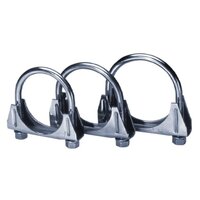 Borla Universal 2-1/2in Stainless Saddle Clamps