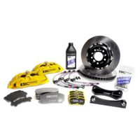 EBC Racing 03-12 Mazda RX-8 Yellow Apollo-4 Calipers 330mm Rotors Front Big Brake Kit