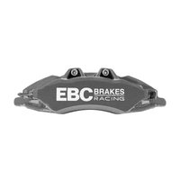 EBC Racing 12-17 Ford Fiesta ST MK7 1.6L Turbo Anodized Apollo-4 Calipers 300mm Rotors Front BBK