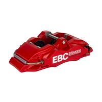 EBC Racing 2014+ Audi S1 (8X) Front Left Apollo-4 Red Caliper