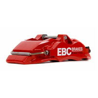 EBC Racing 13-22 Volkswagen Golf GTI MK7/MK8 2.0T Red Apollo-6 Front Right Caliper