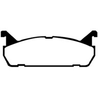 EBC 91-96 Ford Escort 1.8 Greenstuff Rear Brake Pads