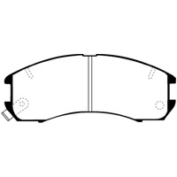 EBC 89-92 Ford Probe 2.2 Redstuff Front Brake Pads