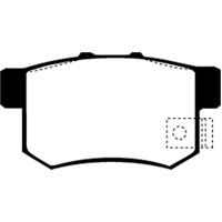 EBC 01-03 Acura CL 3.2 Redstuff Rear Brake Pads