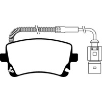 EBC 09-11 Audi A6 Quattro 3.0 Supercharged Yellowstuff Rear Brake Pads