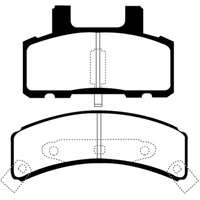 EBC 99-01 Cadillac Escalade 5.7 Greenstuff Front Brake Pads