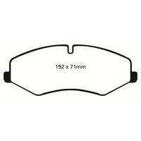 EBC 10-14 Land Rover LR4 5 Greenstuff Front Brake Pads