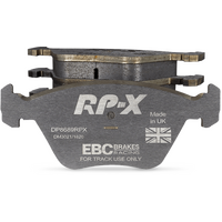 EBC Racing 12-16 Porsche Boxster 2.7L (Cast Iron Rotors Only) RP-X Rear Brake Pads