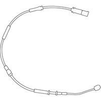 EBC 85-86 BMW 524 TD 2.4 TD (E28) Rear Wear Leads