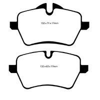 EBC 07-14 Mini Hardtop 1.6 Turbo Cooper S Ultimax2 Front Brake Pads