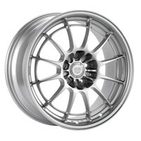 Enkei NT03+M 18x10 5x130 60mm Offset 71.6mm Bore Silver Wheel