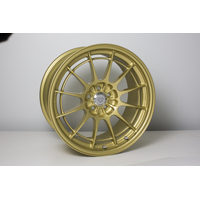 Enkei NT03+M 18x9.5 5x100 40mm Offset Gold Wheel (MOQ 40 / Special Order)