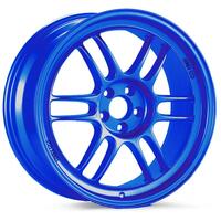 Enkei RPF1 15x7 4x100 41mm Offset 73mm Bore Matte Blue Wheel (MOQ 40)