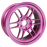 Enkei RPF1 17x9 5x114.3 22mm Offset 73mm Bore Magenta Wheel *MOQ 40*