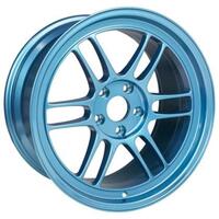 Enkei RPF1 18x9.5 5x114.3 15mm Offset 73mm Bore Emerald Blue Wheel MOQ 40