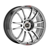 Enkei GTC01 17x9.5 5x114.3 38mm Offset 75mm Bore Hyper Black Wheel (Inc $20 SO Charge from Japan)