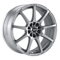 Enkei EDR9 17x7 5x100/114.3 45mm offset 72.6 Bore Diameter Silver Wheel