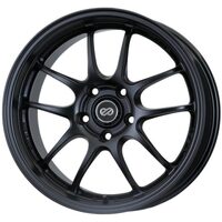 Enkei PF01 18x8 5x114.3 Bolt Pattern 45mm Offset 75 Bore Dia Black Wheel