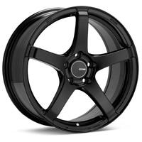 Enkei Kojin 17x8 45mm Offset 5x100 Bolt Pattern 72.6mm Bore Dia Matte Black Wheel