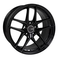 Enkei TY5 19x8 5x114.3 40mm Offset 72.6mm Bore Black Wheel