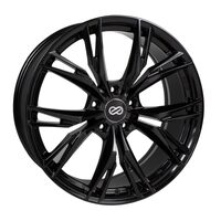 Enkei ONX 18x8 5x108 40mm Offset 72.6mm Bore Black Wheel