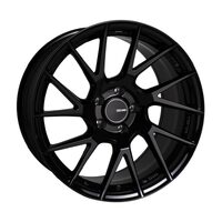 Enkei TM7 17x8 5x114.3 35mm Offset 72.60 Bore Black Wheel